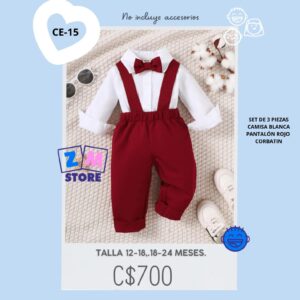 Set de 3 piezas, de vestir- CE-15