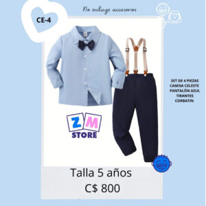Conjunto de 2 piezas para niño  - CE-4