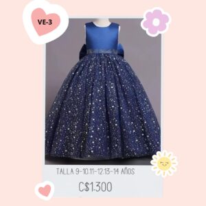 Vestido Largo Elegante.--VE-3P