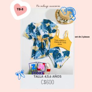 Traje  de 3 piezas,--TB8