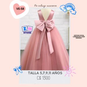 Vestido largo,--VE-58