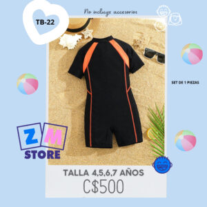 Traje de baño de una pieza,--TB-22