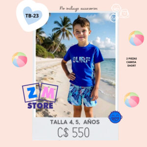 Conjunto de 2 piezas para niño,--TB-23