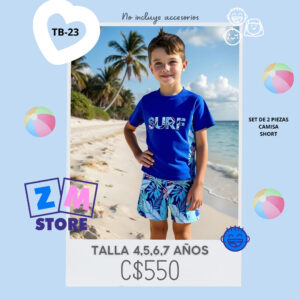 Conjunto de 2 piezas para niño,--TB-23