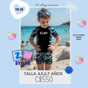 Conjunto de 2 piezas para niño,--TB-28