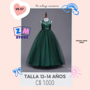 Vestido largo,--VE-57