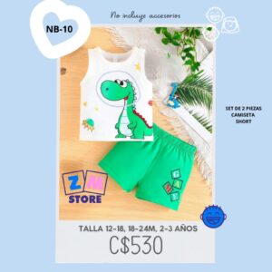 Conjunto de short, --NB10
