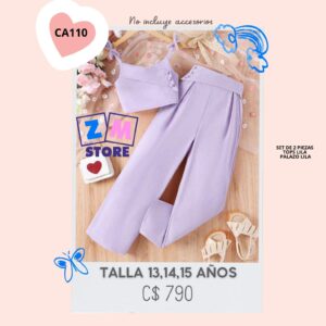 Conjunto con palazo--CA-110