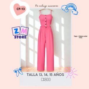 Conjunto con palazo.--CP-13