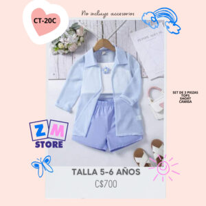 Conjunto con short.--CT-20C