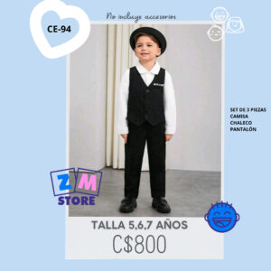 Conjunto de vestir para niño,--CE-94