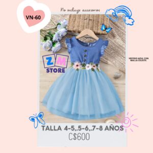 Vestido de dos colores--VN-60