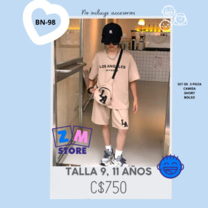 Conjunto con short.--BN-98