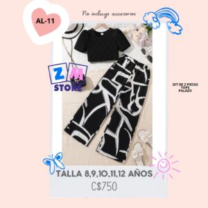 Cojunto con palazo.--AL-11