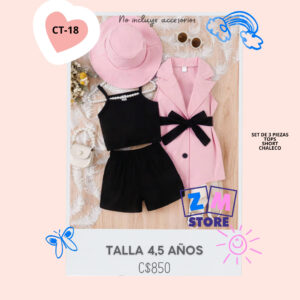 Conjunto con short.--CT-180