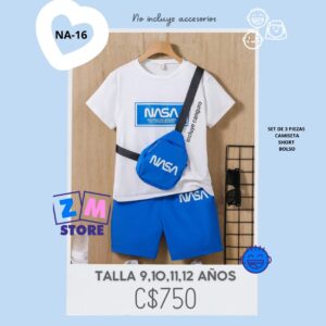 Conjunto con shorts,--NA-16