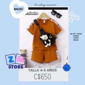 Conjunto de 3 piezas,--BN25C