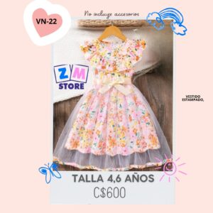 Vestido estampado.--VN-22