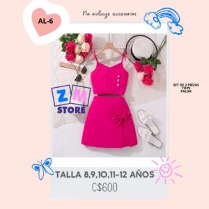 Conjunto con falda--AL-6