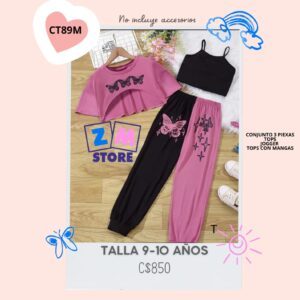 conjunto triple con Jogger.--CT89M