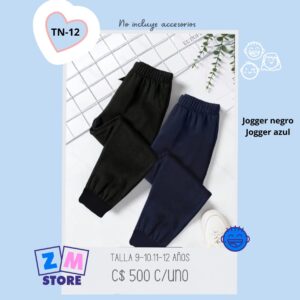 Jogger, precio individual.--TN-12