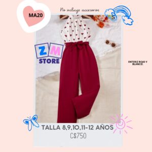 Enterizo de dos colores,--MA20