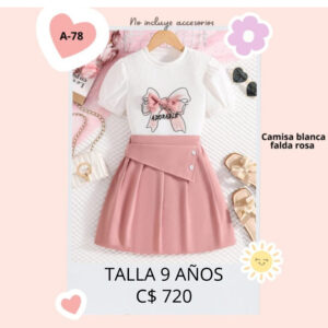 Conjunto con falda--A-78