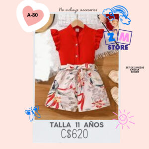 Conjunto con short--A-80
