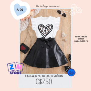 Conjunto con falda--A-90