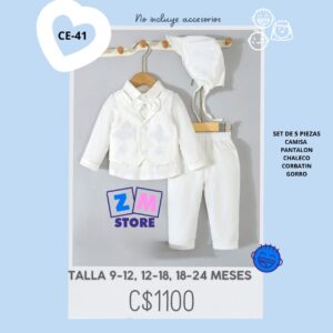 Set de 5 piezas para bautizo -- CE-41