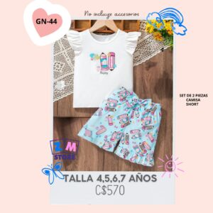 Conjunto con short.--GN-44