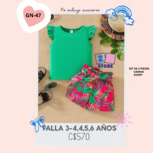 Conjunto con short.--GN-47