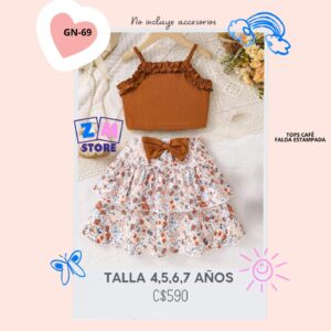 Conjunto con falda--GN-69