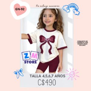 Conjunto con short,--GN-92