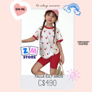 Conjunto con short,--GN-96