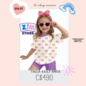 Conjunto con short,--GN-97