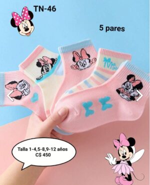 5 pares de calcetines, TN-46