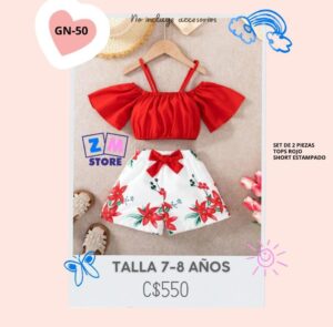 Conjunto con short,--GN-50