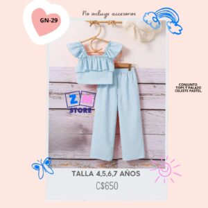 conjunto con palazo.--GN-29