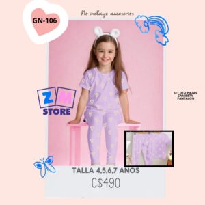 Conjunto con pijama.--GN-106