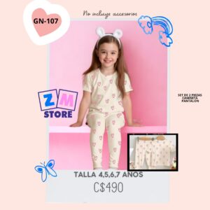 Conjunto con pijama.--GN-107