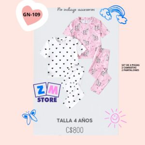 set de pijamas.--GN-109