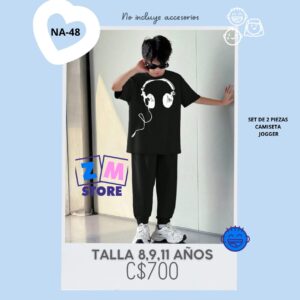 Conjunto con jogger,--NA-48