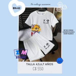 Conjunto con short.--BN-62