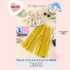 Conjunto de 2 piezas.--GN-112