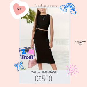 Conjunto con falda--A-4