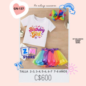 Conjunto con falda.--GN-137