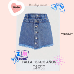 Falda-short.--TN-20