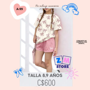 Conjunto con short--A-99
