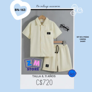 Conjunto con short.--BN-163